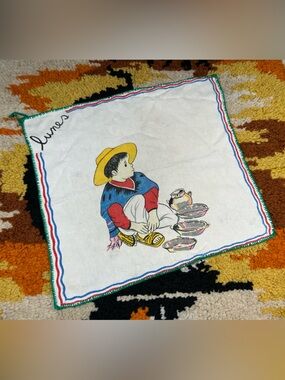 VINTAGE, Mexican dish cloth!!
